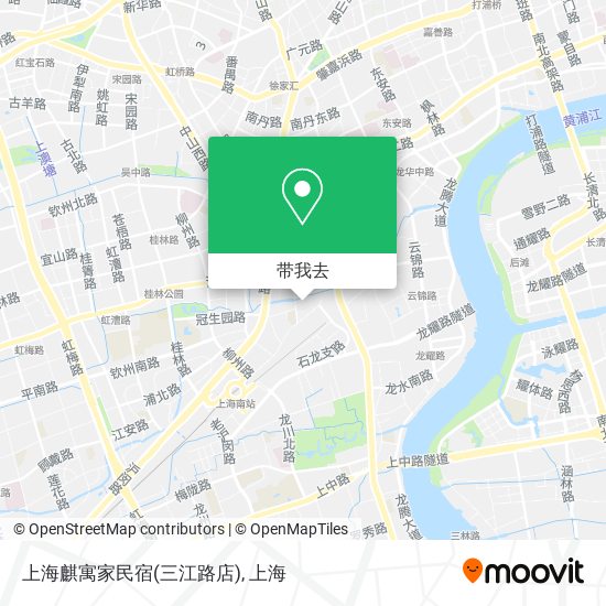 上海麒寓家民宿(三江路店)地图