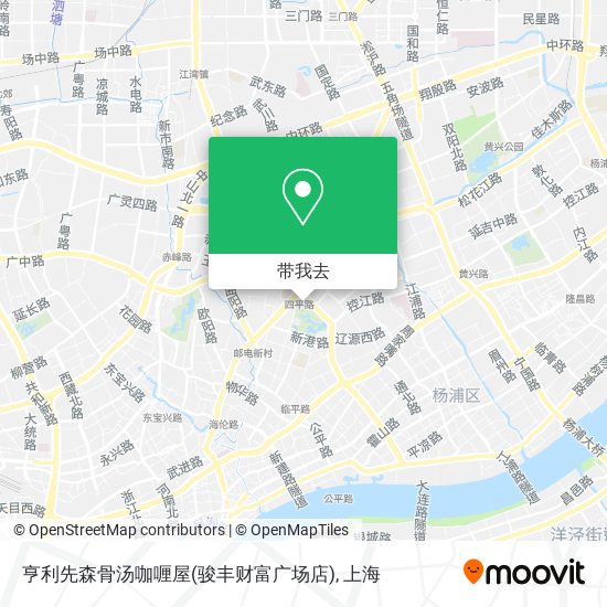 亨利先森骨汤咖喱屋(骏丰财富广场店)地图