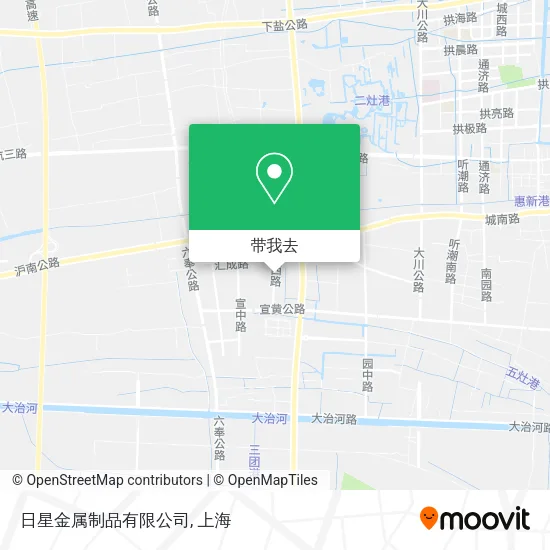 日星金属制品有限公司地图