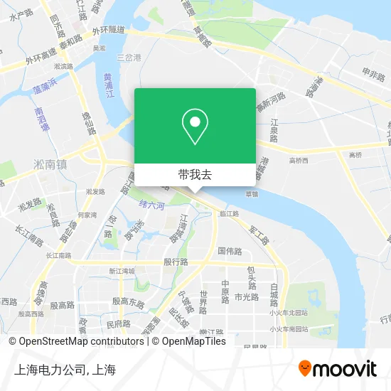 上海电力公司地图