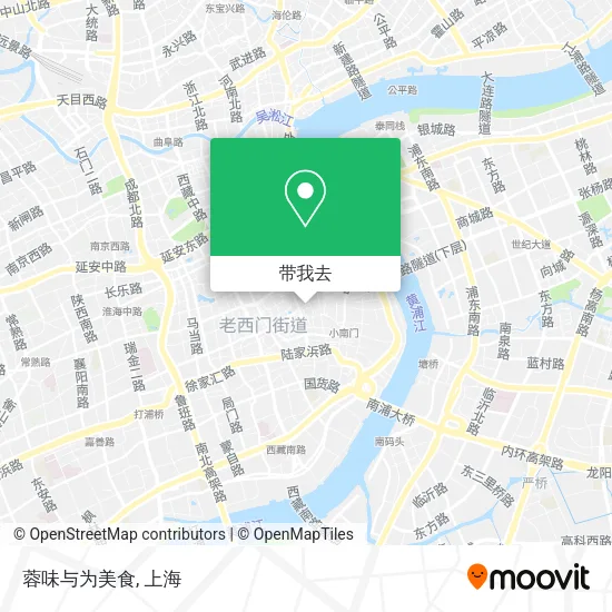 蓉味与为美食地图