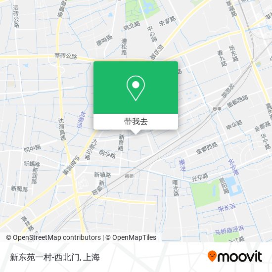 新东苑一村-西北门地图