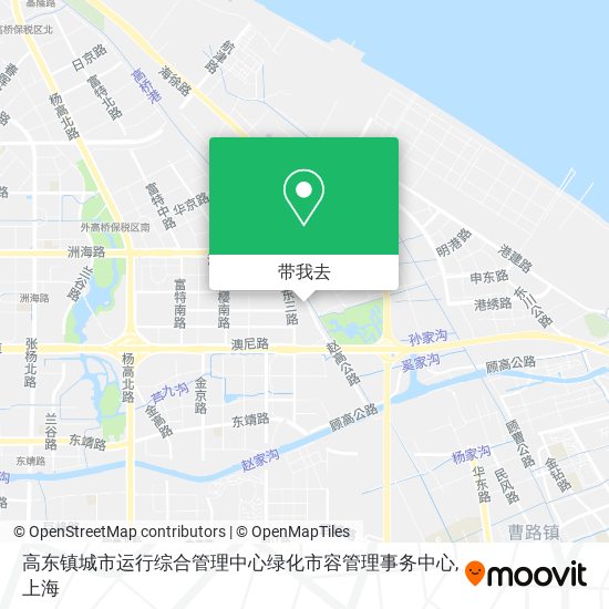 高东镇城市运行综合管理中心绿化市容管理事务中心地图