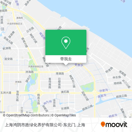 上海鸿鹄市政绿化养护有限公司-东北门地图