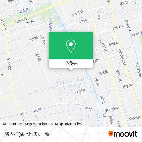 贸衣行(储七路店)地图