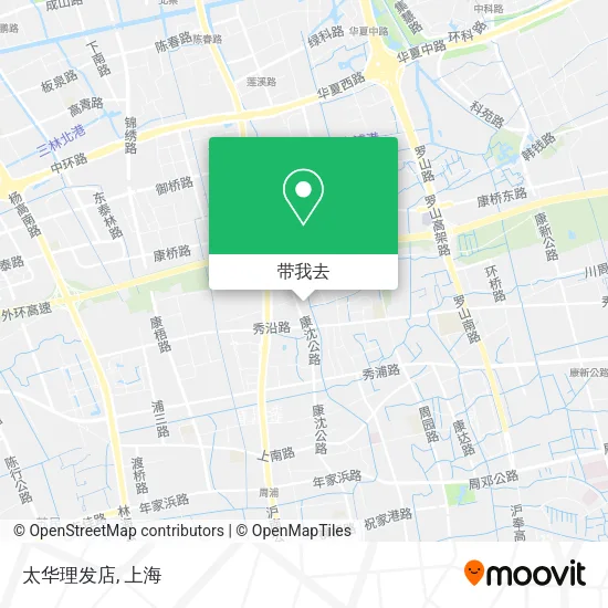 太华理发店地图