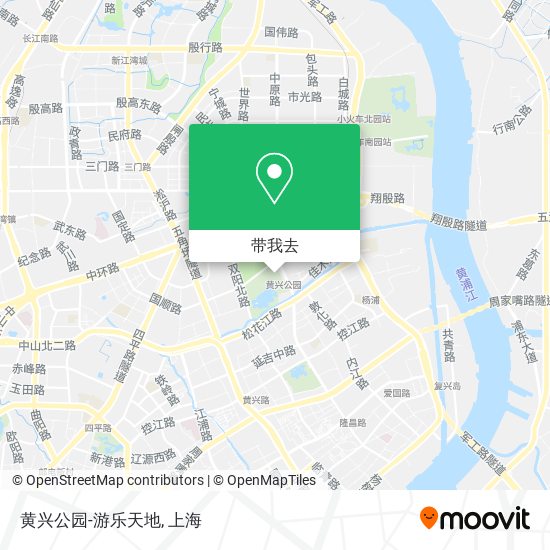 黄兴公园-游乐天地地图