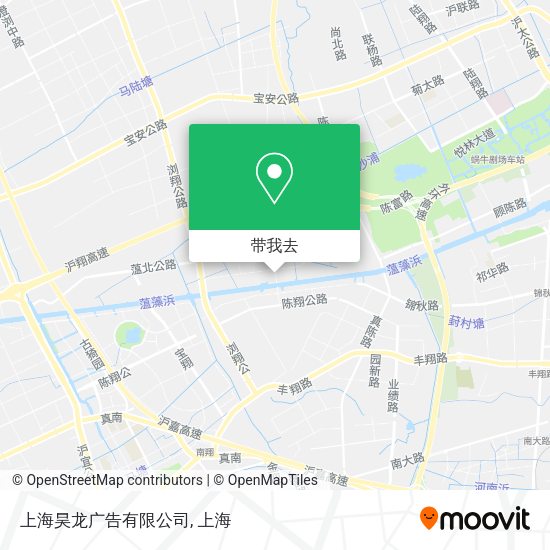 上海昊龙广告有限公司地图