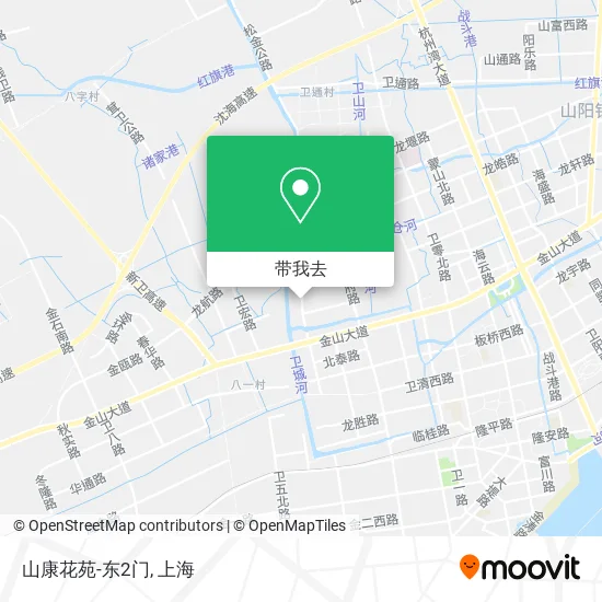 山康花苑-东2门地图