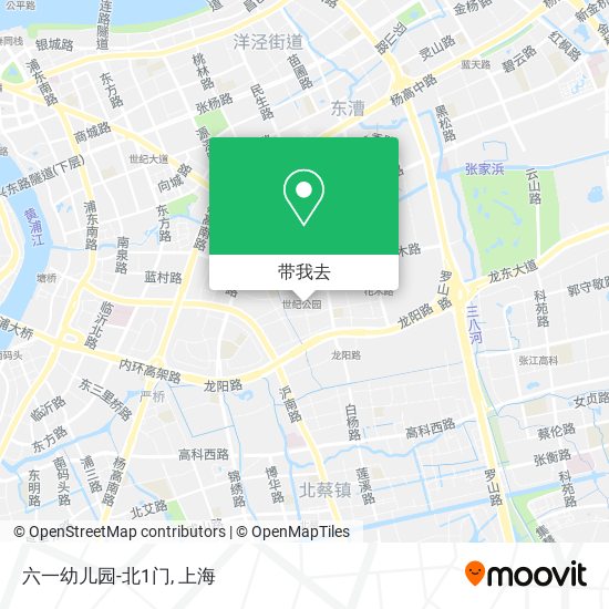 六一幼儿园-北1门地图