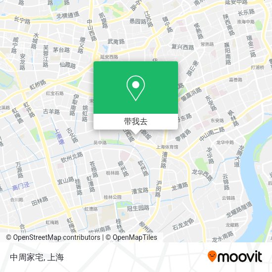 中周家宅地图