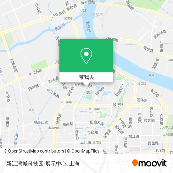 新江湾城科技园-展示中心地图