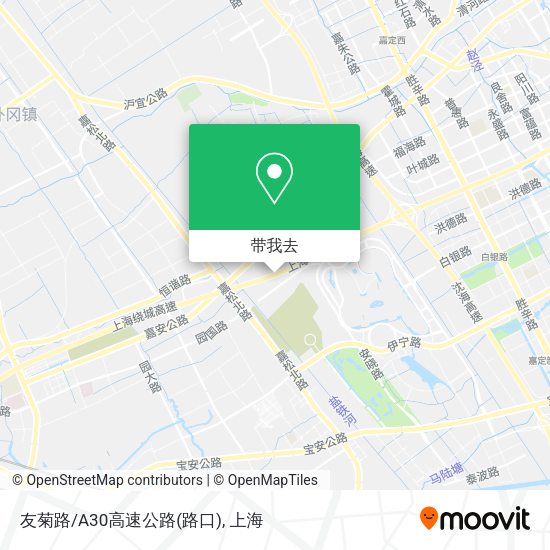 友菊路/A30高速公路(路口)地图