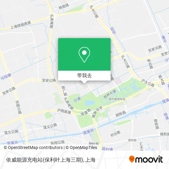 依威能源充电站(保利叶上海三期)地图