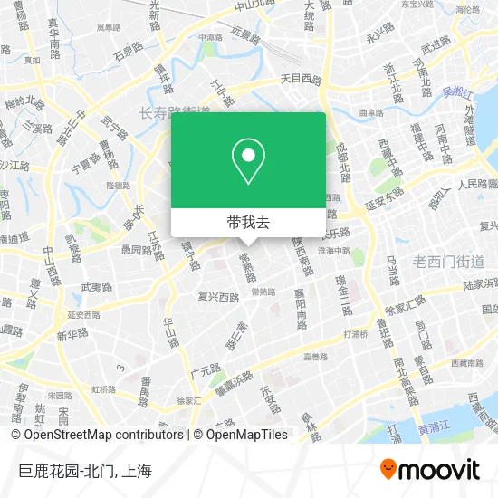 巨鹿花园-北门地图