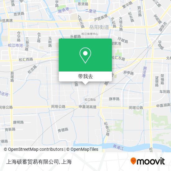 上海硕蓄贸易有限公司地图