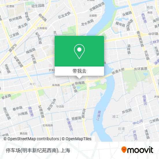停车场(明丰新纪苑西南)地图