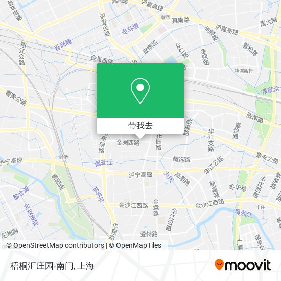 梧桐汇庄园-南门地图