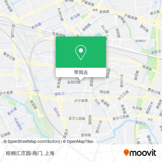 梧桐汇庄园-南门地图