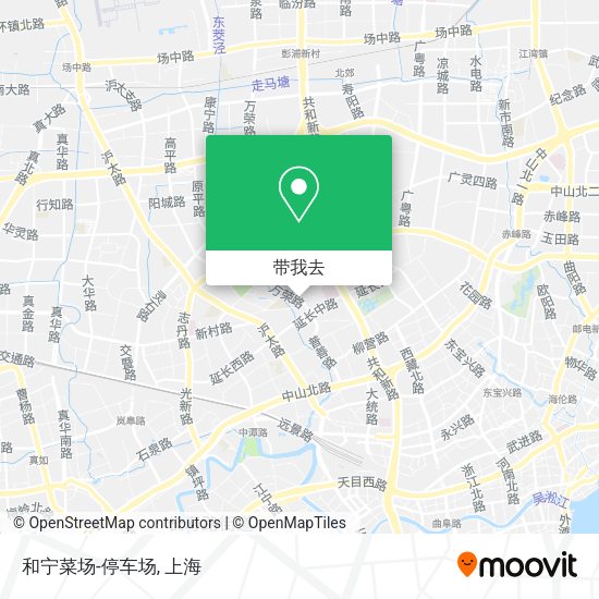 和宁菜场-停车场地图