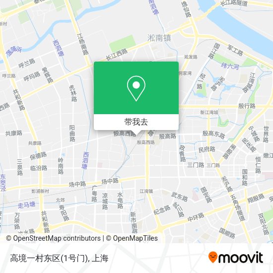 高境一村东区(1号门)地图