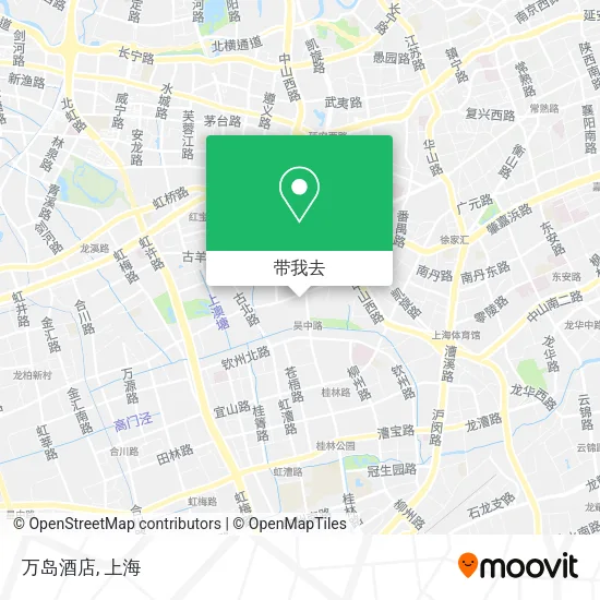 万岛酒店地图
