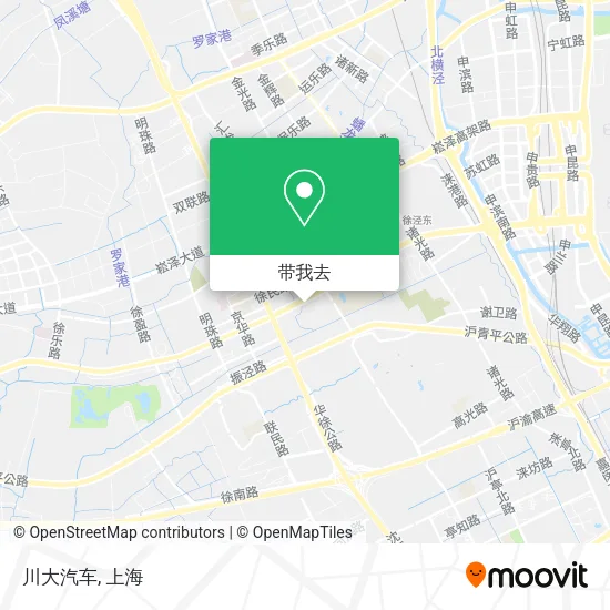 川大汽车地图