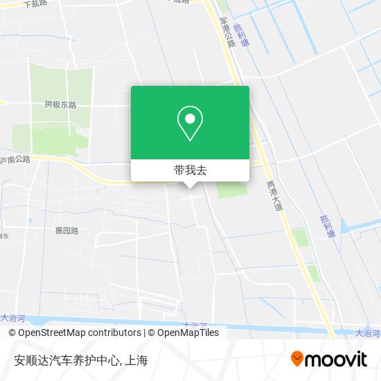 安顺达汽车养护中心地图