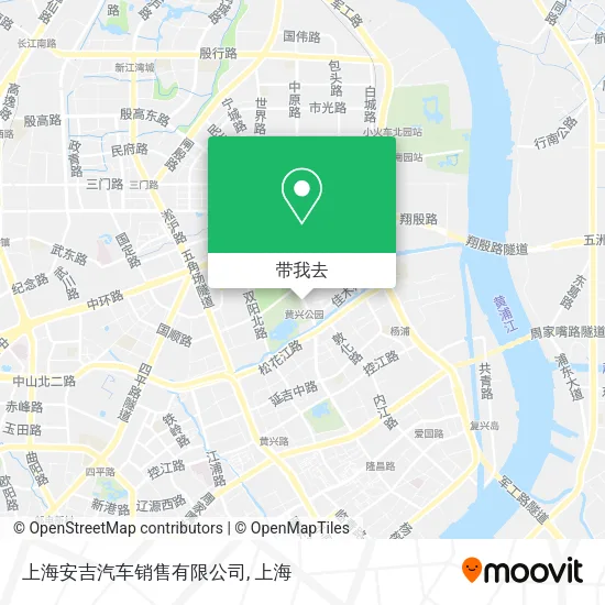 上海安吉汽车销售有限公司地图