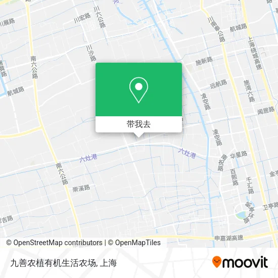 九善农植有机生活农场地图