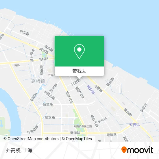 外高桥地图