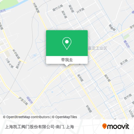 上海凯工阀门股份有限公司-南门地图