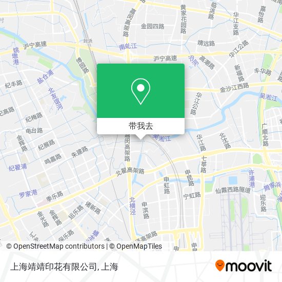 上海靖靖印花有限公司地图