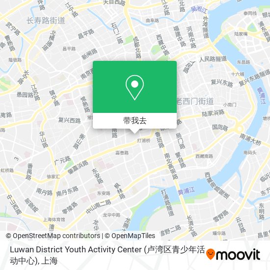Luwan District Youth Activity Center (卢湾区青少年活动中心)地图