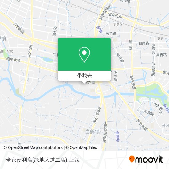 全家便利店(绿地大道二店)地图