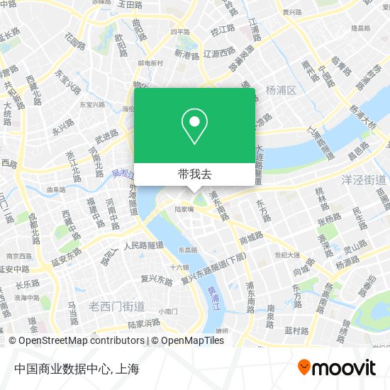 中国商业数据中心地图