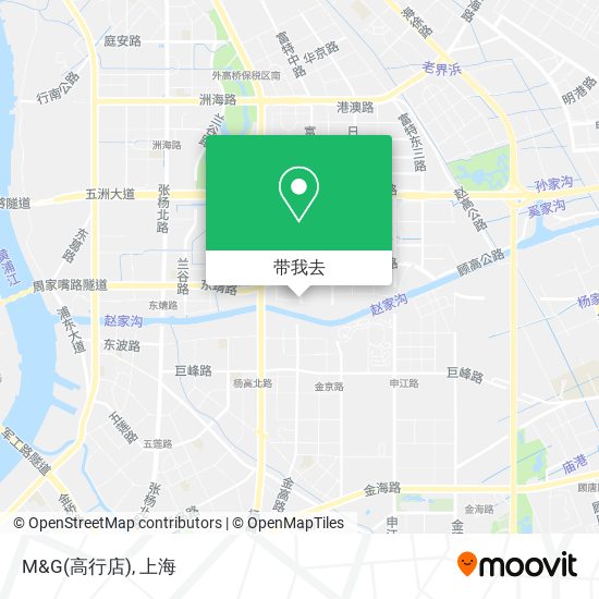 M&G(高行店)地图
