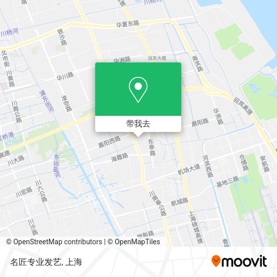 名匠专业发艺地图