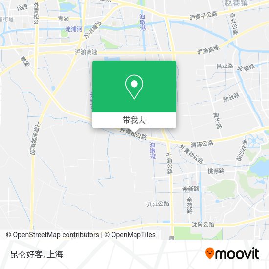 昆仑好客地图