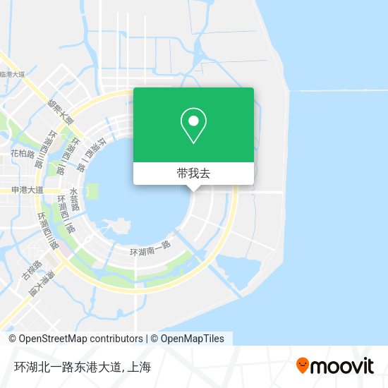 环湖北一路东港大道地图