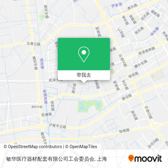 敏华医疗器材配套有限公司工会委员会地图