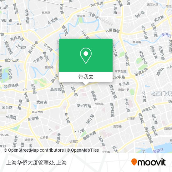 上海华侨大厦管理处地图