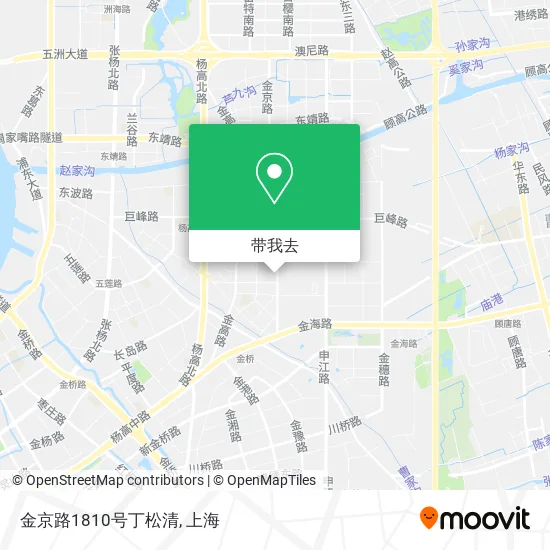 金京路1810号丁松清地图