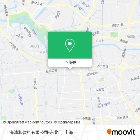 上海清和饮料有限公司-东北门地图