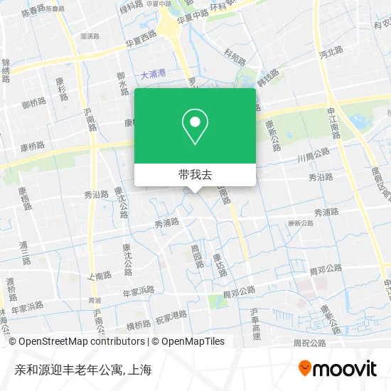 亲和源迎丰老年公寓地图