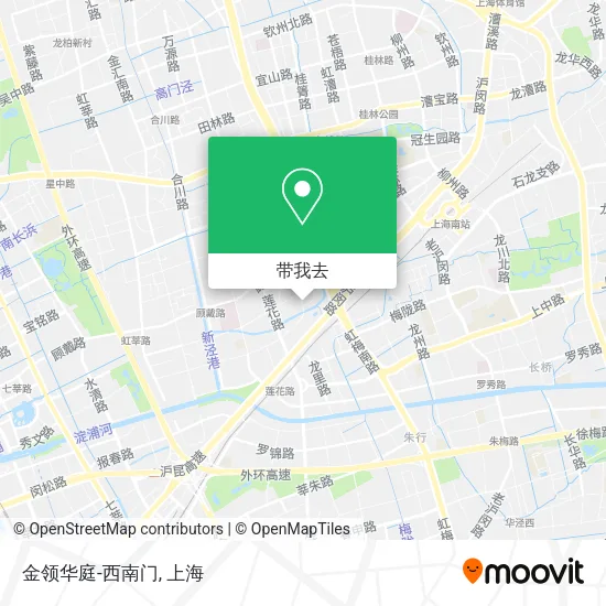 金领华庭-西南门地图