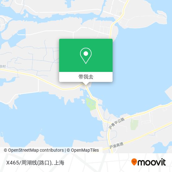 X465/周湖线(路口)地图