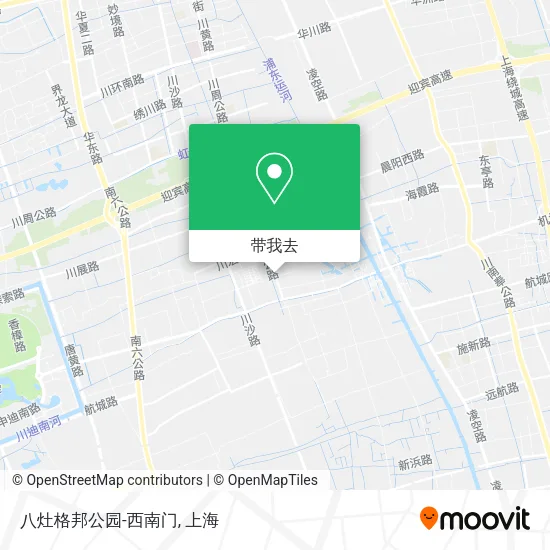 八灶格邦公园-西南门地图