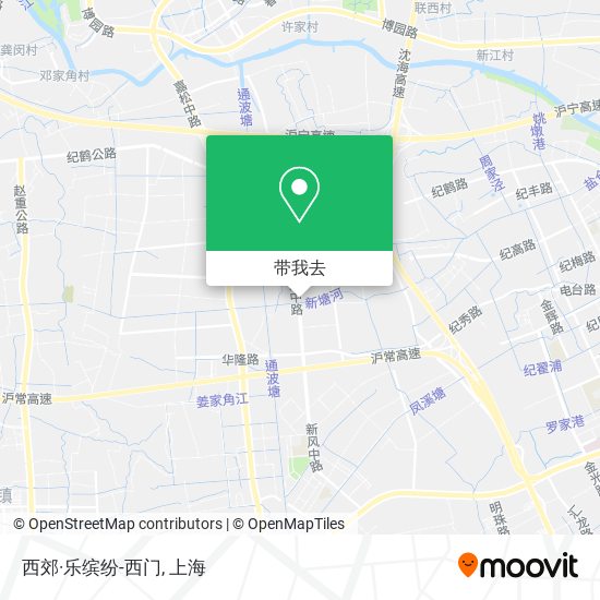 西郊·乐缤纷-西门地图