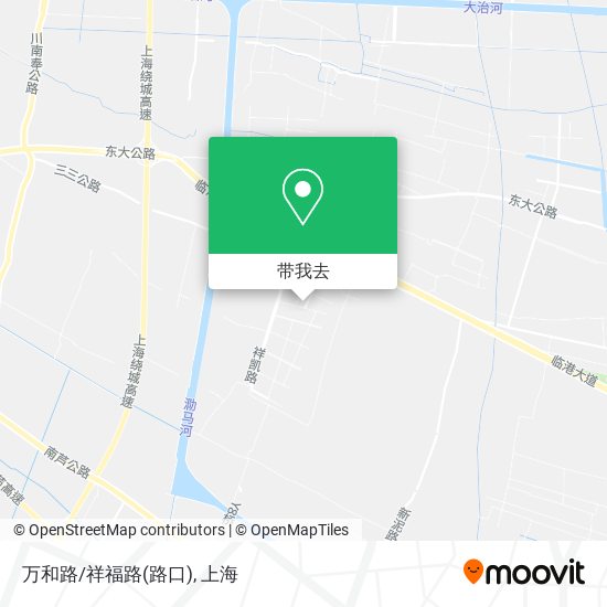 万和路/祥福路(路口)地图